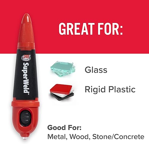 Miniatura 6 de J-B Weld Superpegamento activado por luz, transparente, 0.18 onzas, paquete de 2