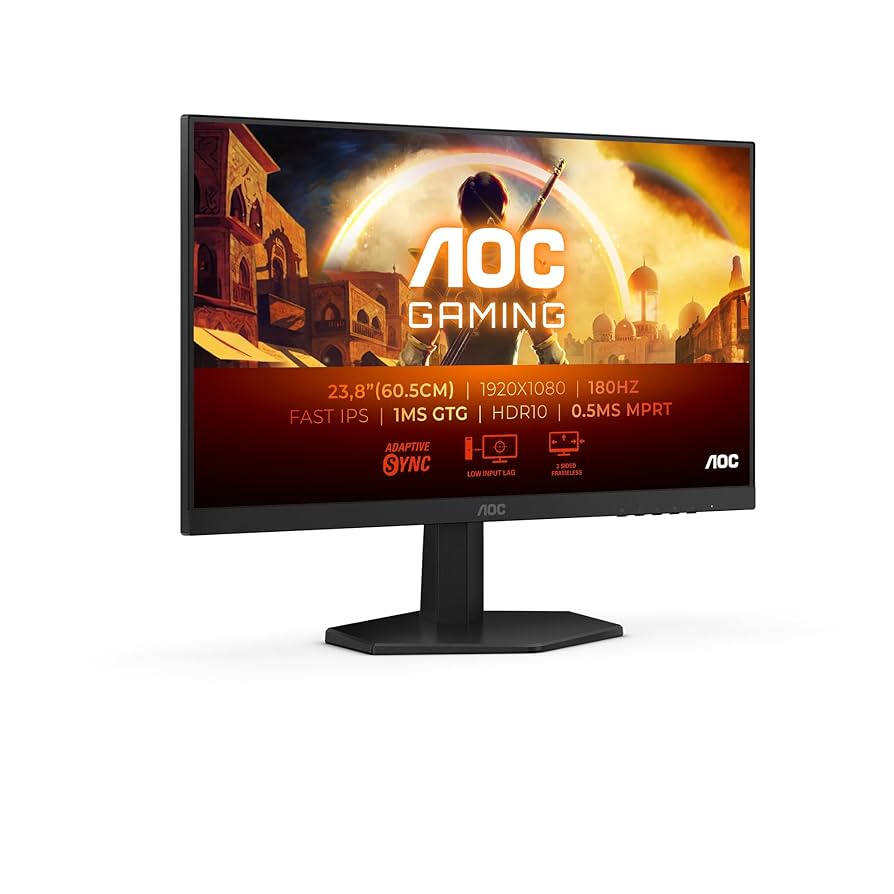 美品 AOC 24G42E 23.8インチ FHD モニター 180hz 24G42E/11 23.8