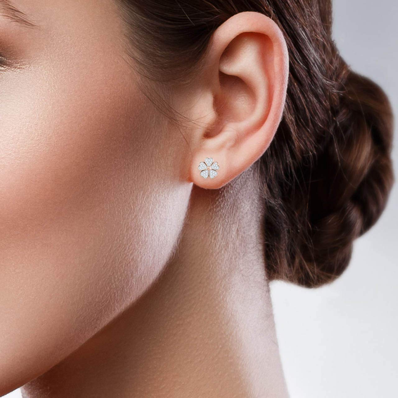 ANAYRA Juego de colgantes de plata de ley 925 para mujer | Conjunto de colgantes de plata con certificación Hallmark | Joyas de plata para mujer | Ideal para regalar