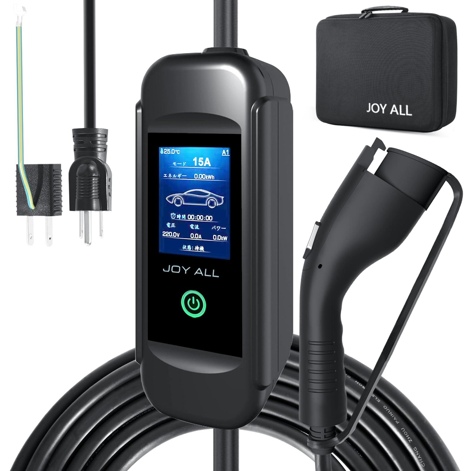 Amazon.co.jp: joy all EV充電器「第 2 世代の新しいアップグレード 