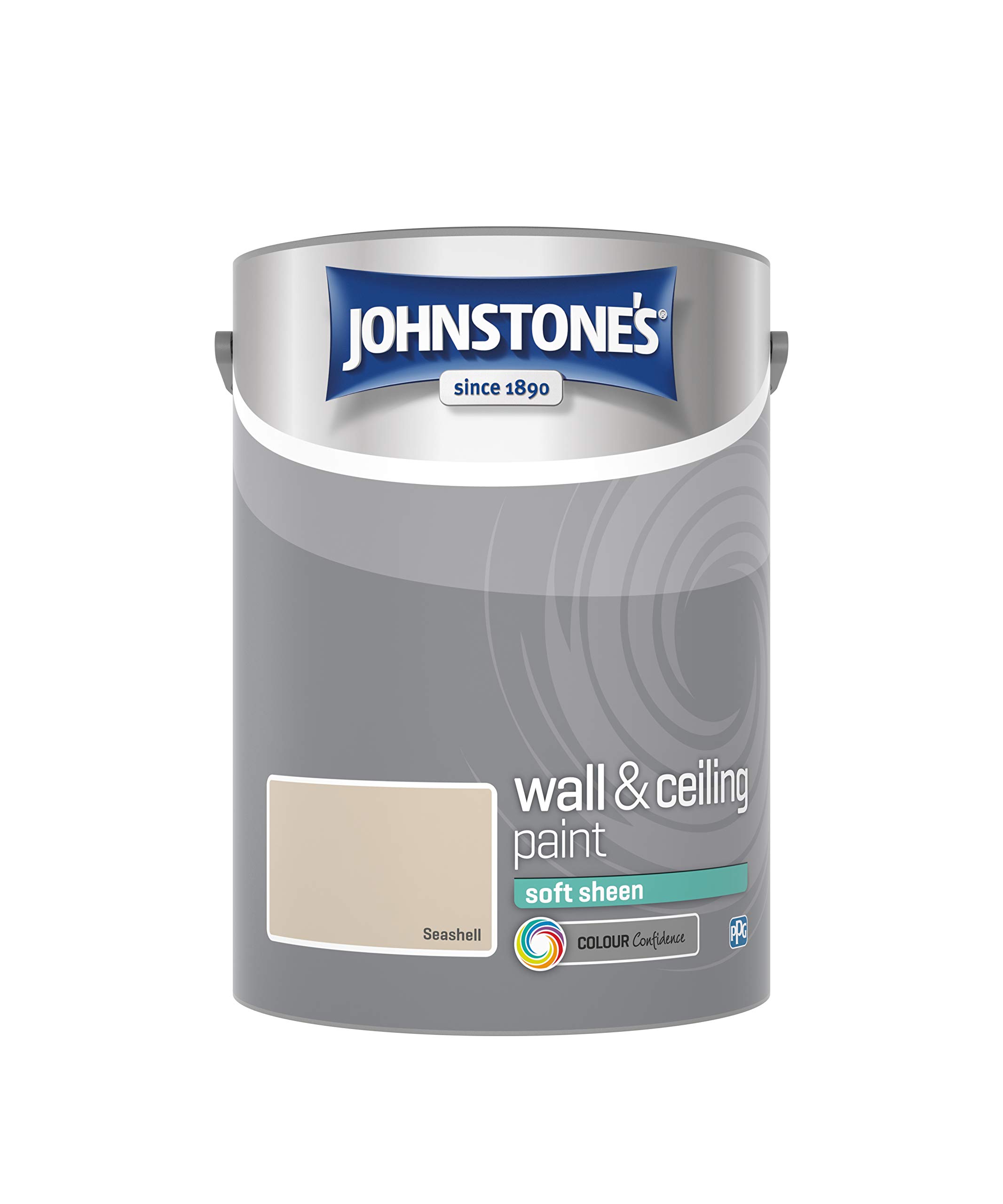 Johnstone's 304192 Vinyl Soft Sheen Emulsion - Seashell,5 โ image 1