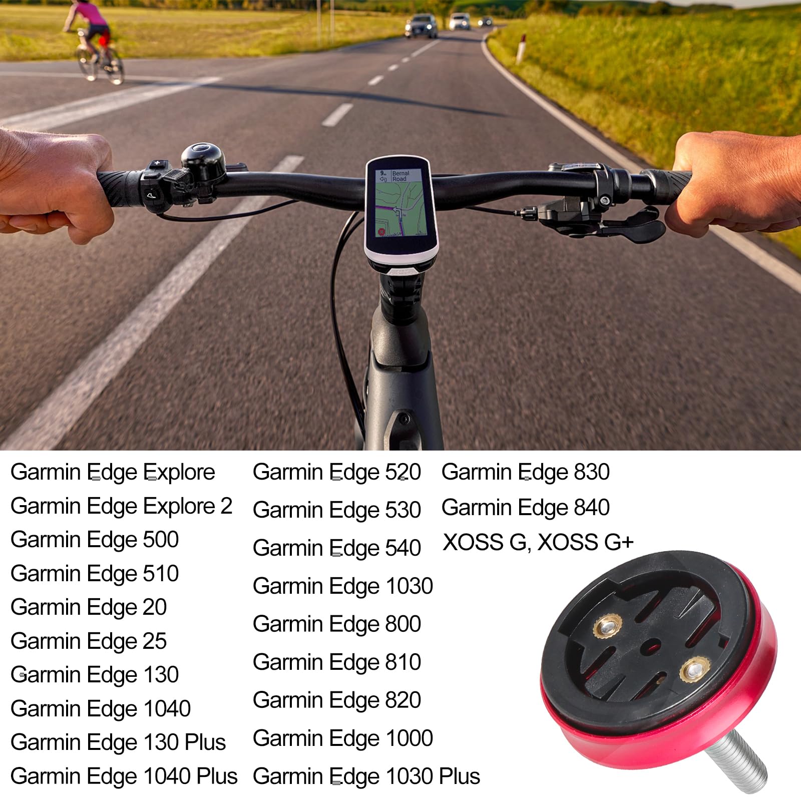 Support pour guidon de contre-la-montre et triathlon