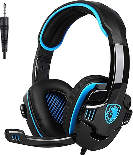 Amazon Co Jp Sades Sa708gt ゲーミングヘッドセット Xbox One Ps4 Pc ボリュームコントローラー ノイズキャンセリング オーバーイヤーヘッドフォンマイク バスサラウンド ソフトメモリイヤーマフ コンピューター ノートパソコン Mac用 パソコン 周辺機器