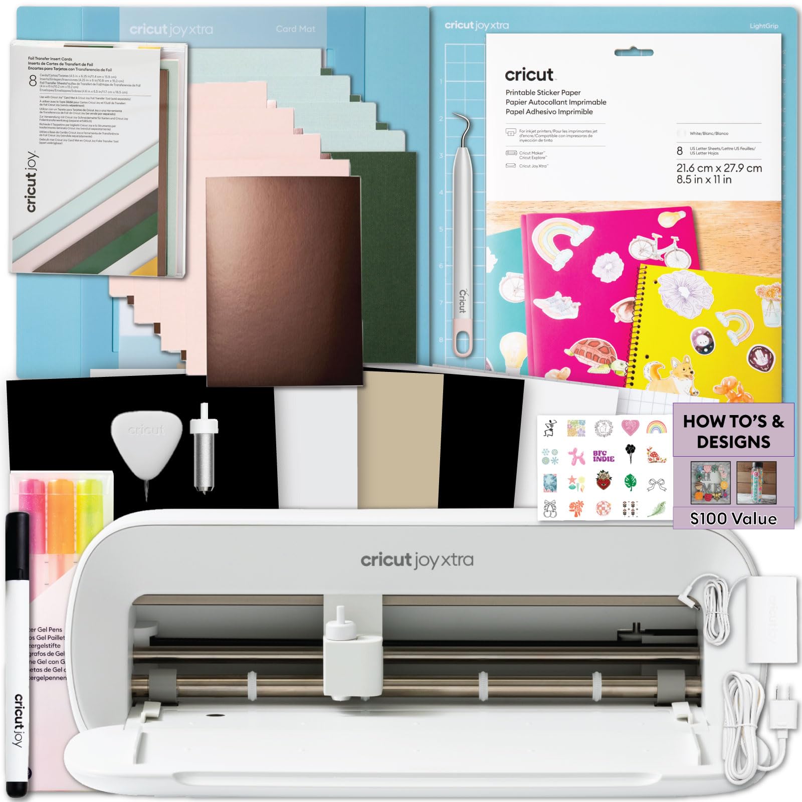 Amazon.co.jp: Cricut Joy エクストラマシン 印刷可能なステッカー 