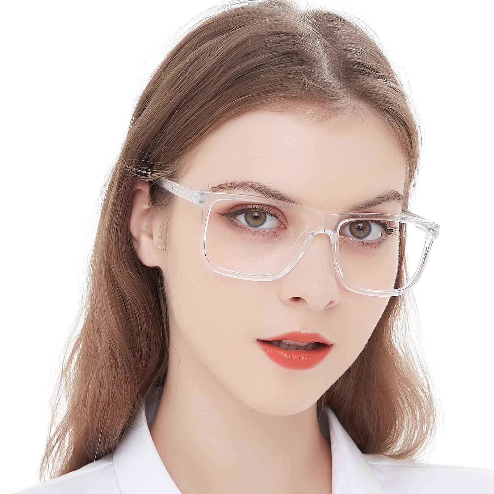 MARE AZZURO Oversized Reading Glasses Women Large Head Readers 1.0 1.25 1.5 1.75 2.0 2.25 2.5 2.75 3.0 3.5 4.0 5.0 6.0