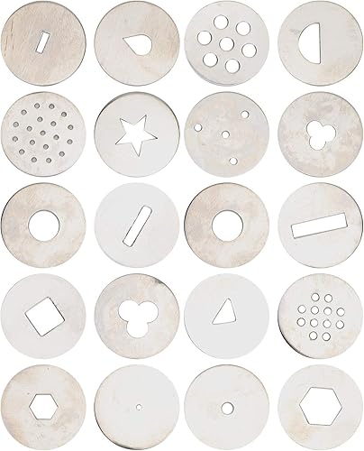 Miniatura 6 de SYH&AQYE Extrusora de arcilla de acero inoxidable, extrusora de pasta de azúcar, juego de herramientas de decoración de fondant, extrusora de alta