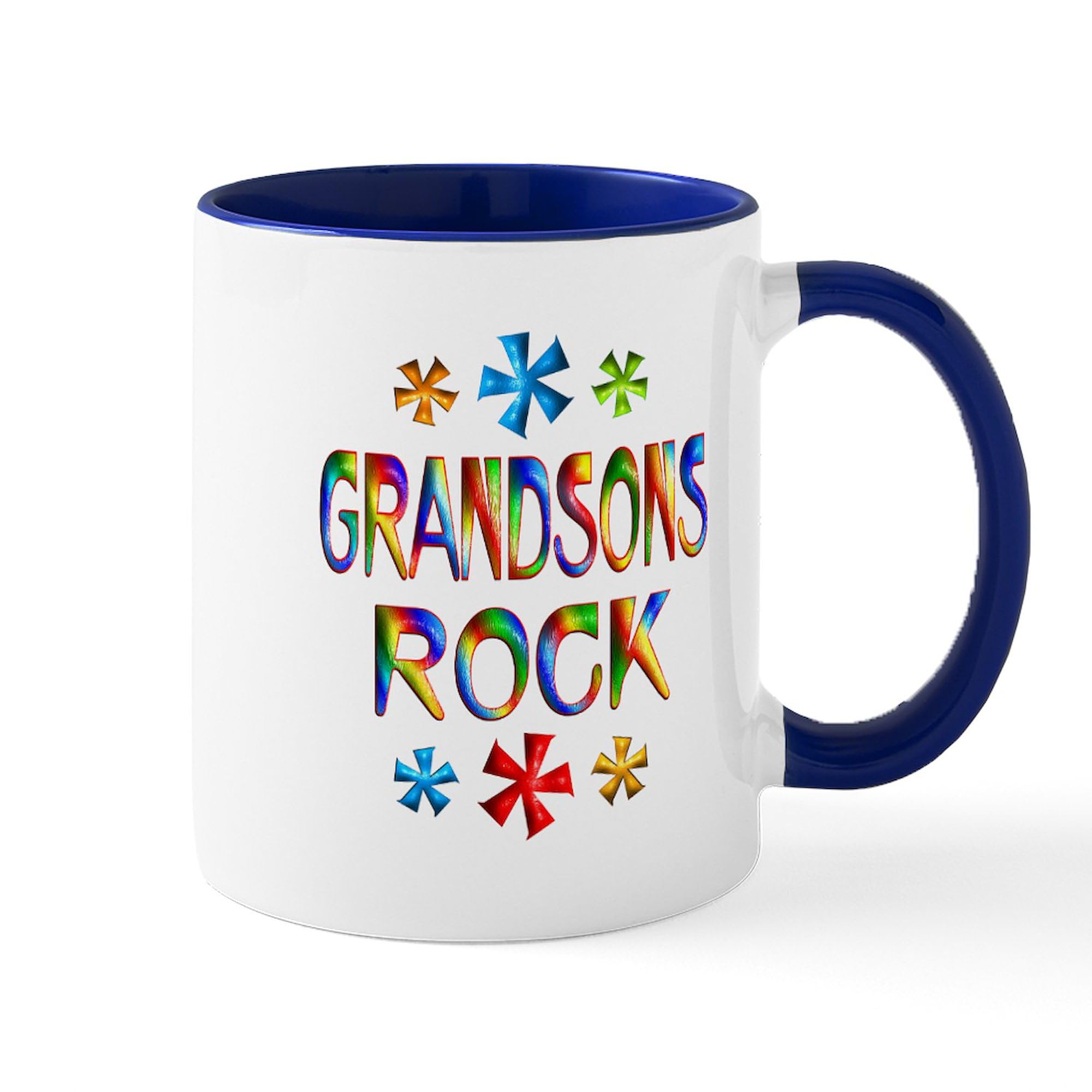 CafePress Grandson Mug 11 oz (325 ml) Ceramic Coffee Mug