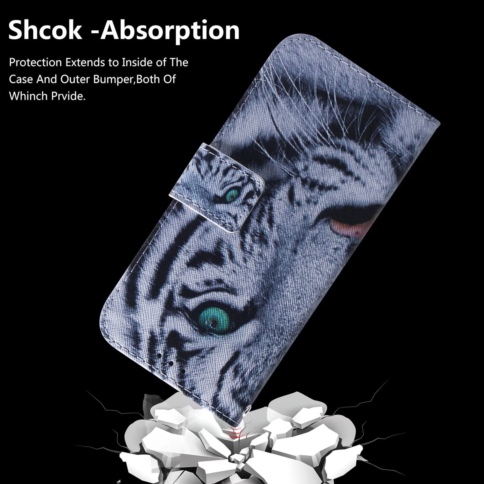 Cover per Nokia C21 Plus, Pelle PU Premium Magnetico Flip