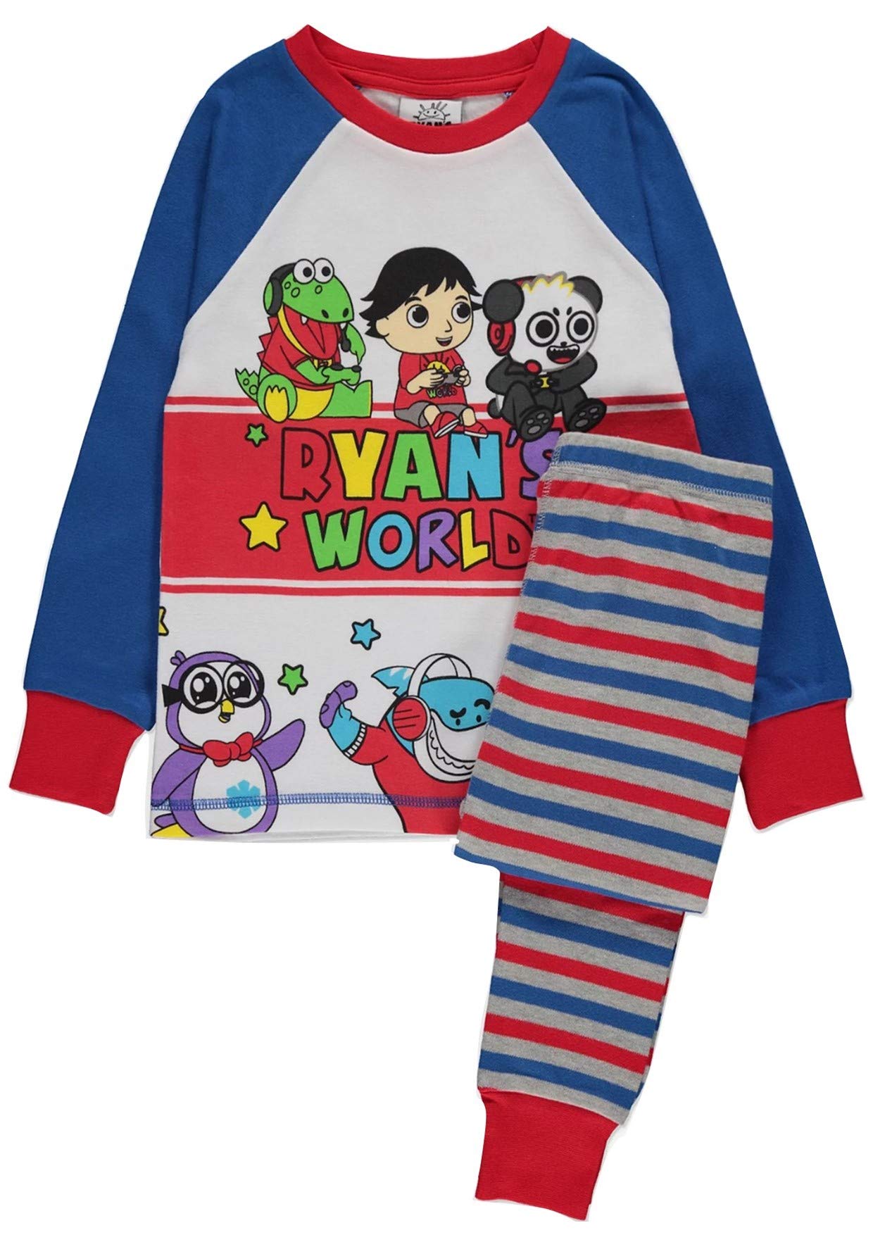 Ryans World Boys Long Sleeve Pyjama Set Long Sleeve Ryans World Pyjama Set