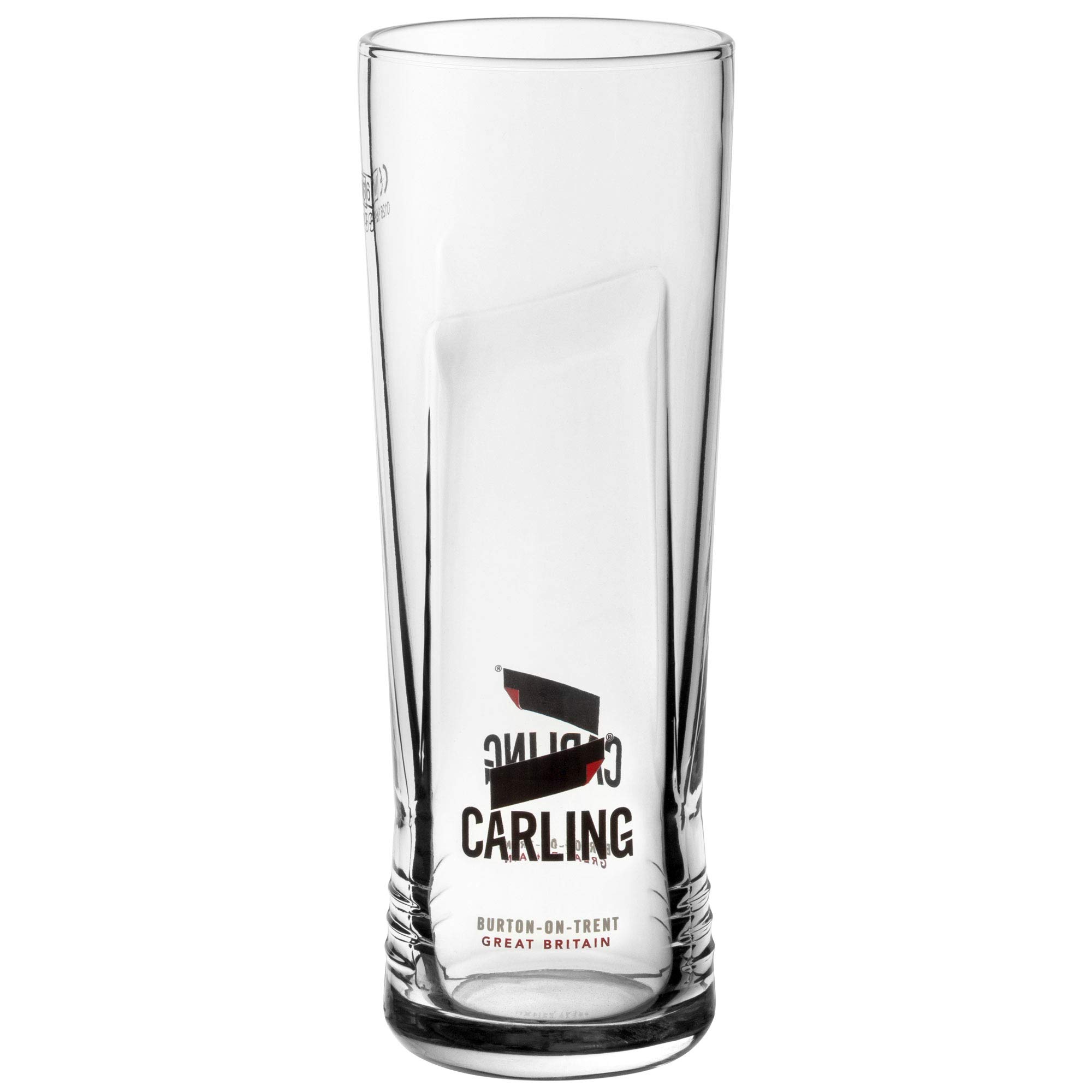 Carling Half Pint Glasses CE 10oz / 285ml - Set of 4 Half Pint Glasses, Glassware