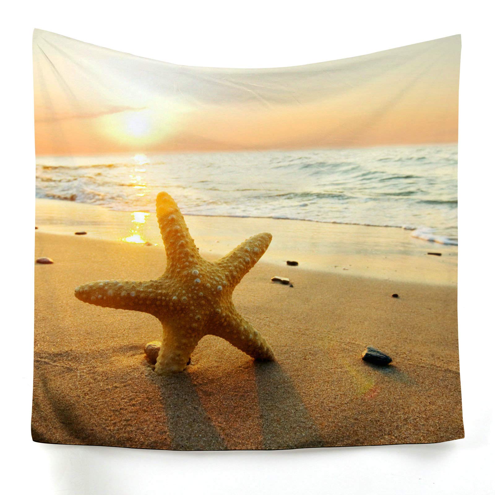 Tapiz de pared de poliéster KnSam de 150 x 130 cm que decora sin pesar y se lava fácil