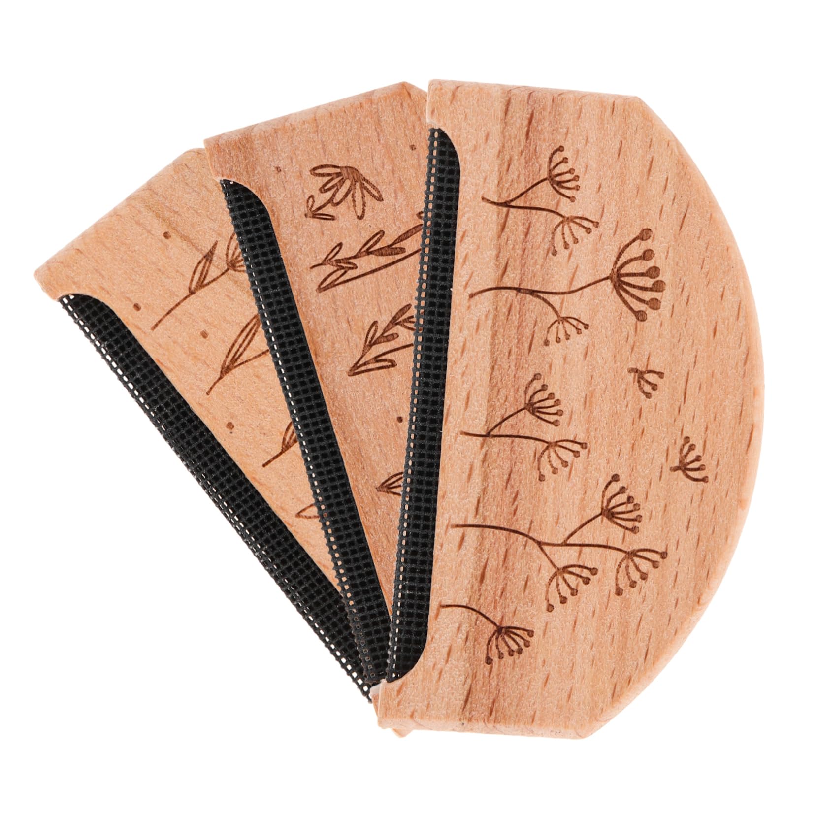 EXCEART 12pezzi Levapelucchi Portatile Legno Per Rimuovere Pelucchi Da Abbigliamento e Maglioni Da Accessori Per La Dei Tessuti Daisy Bud Dandelion