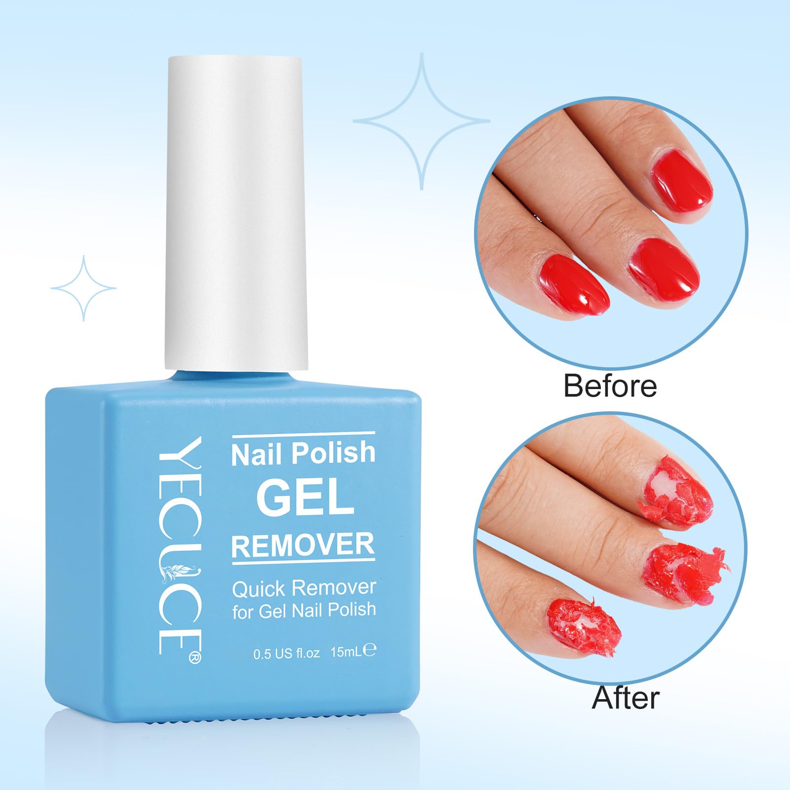 Fast Gel Nail Remover - No Foil Needed -5