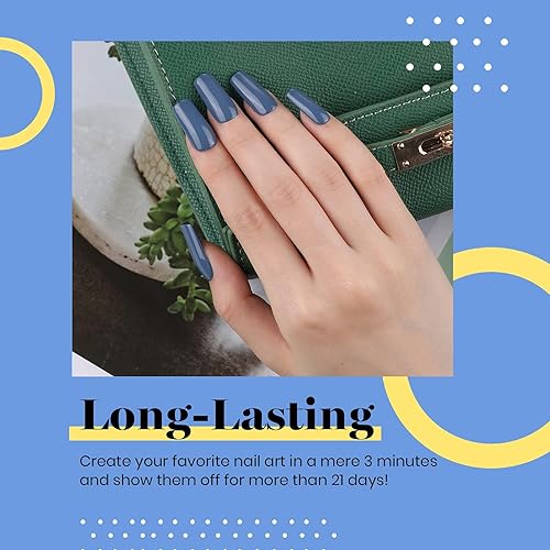 Miniatura 650 de Beetles - Esmalte de uñas en gel de 0.5 onzas fluidas (15ml), curado con lámpara LED, extracción por remojo, para arte de uñas, estética