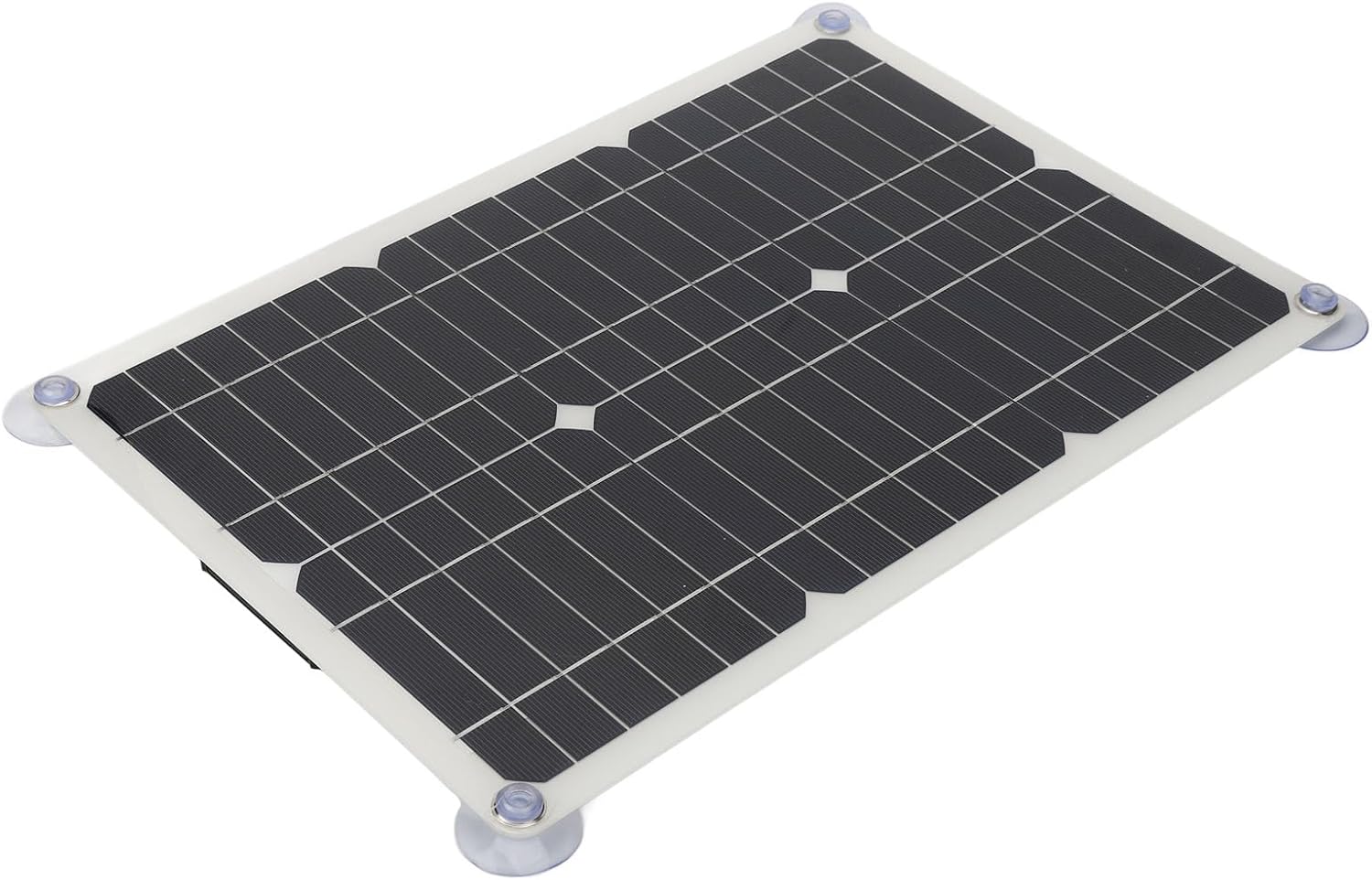 Solar Battery Trickle Charger Maintainer 18V 100W Portable Solar Panel Trickle Charging Kit for Car, Automotive, Motorcycle, Boat USB Controller 42 X 28cm