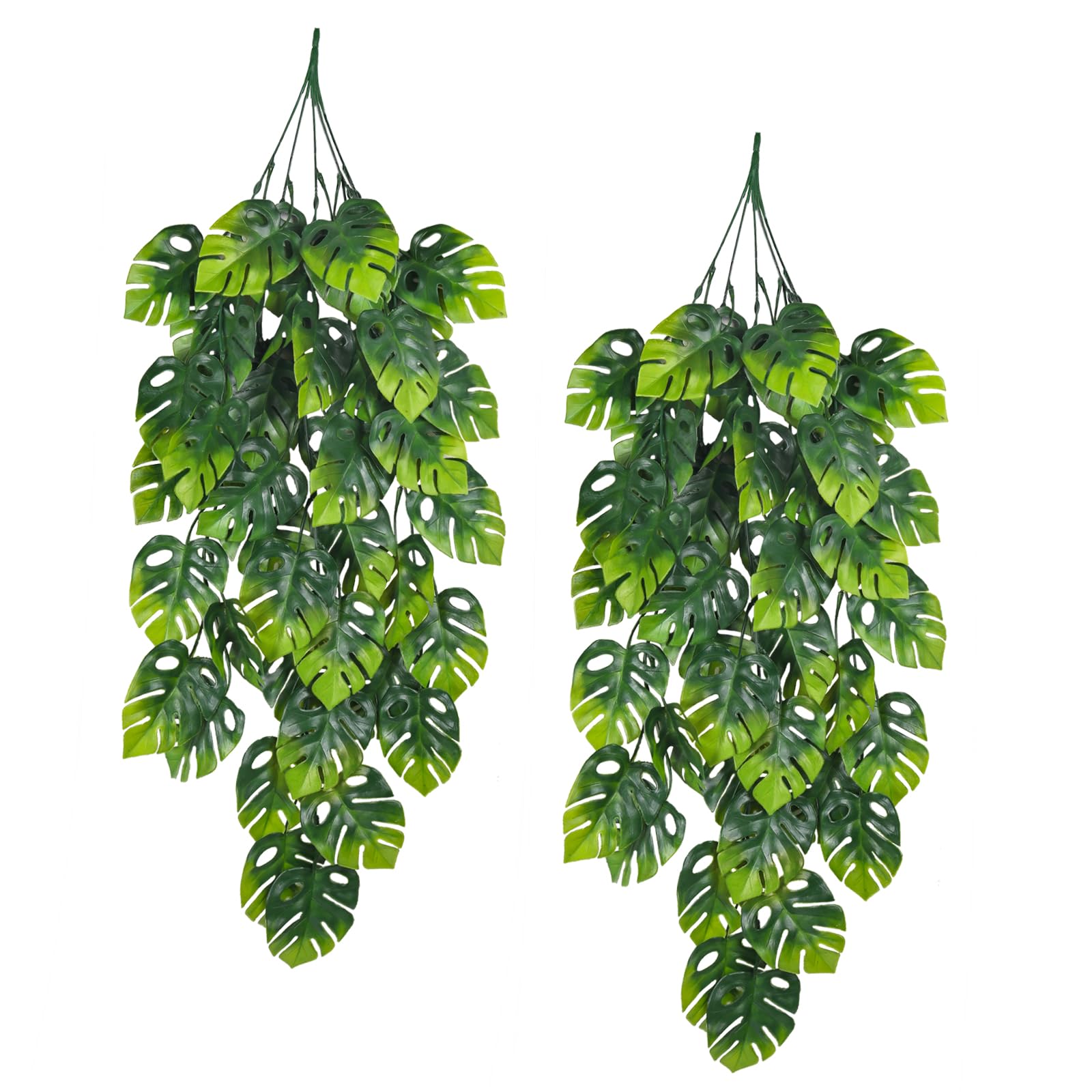 Lierre artificiel et feuille monstera tropicale pour sublimer un mariage ou une cuisine