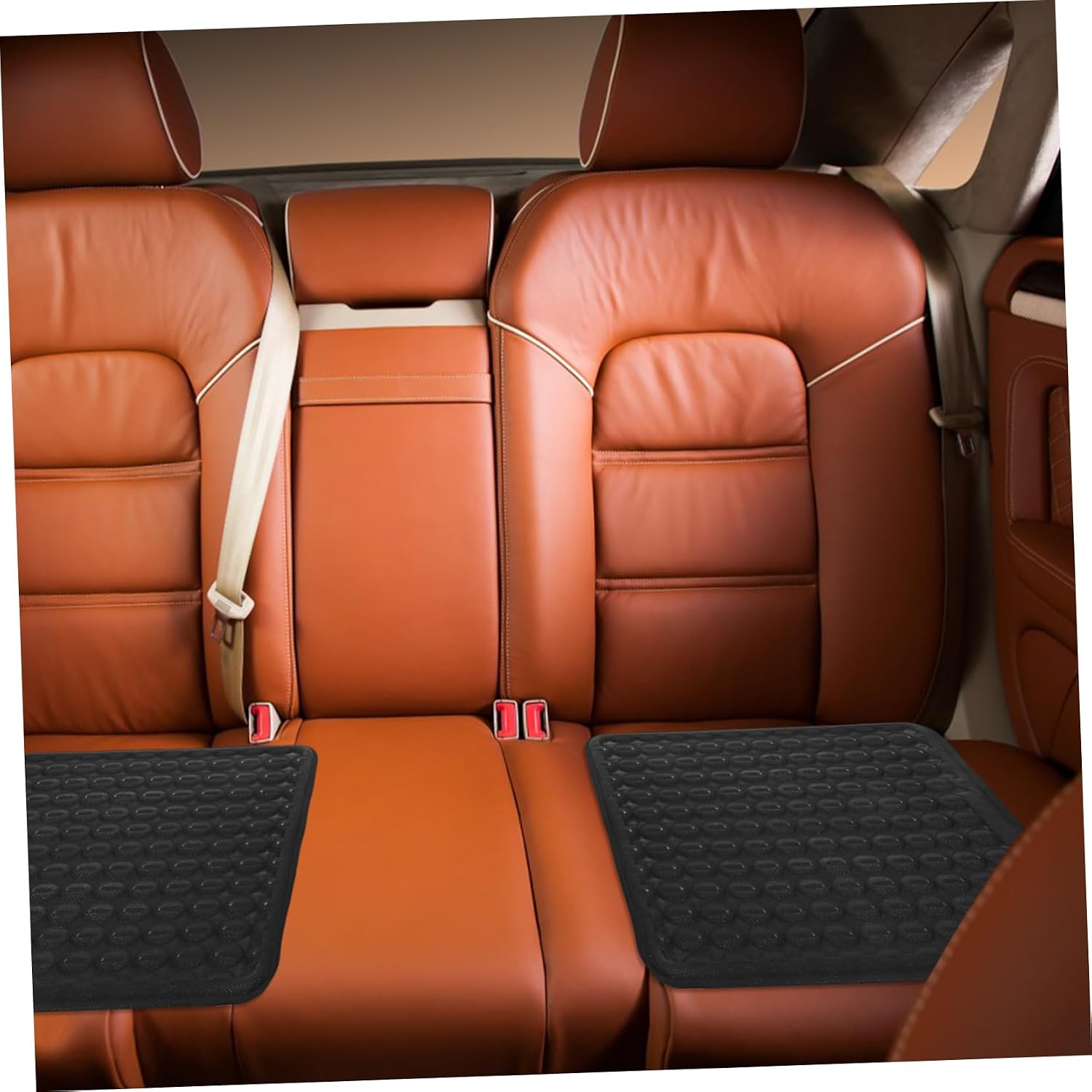 Car Seat Pad Wide Vehicle Seat Cushion for Cars and Homes USB Charging Rotation