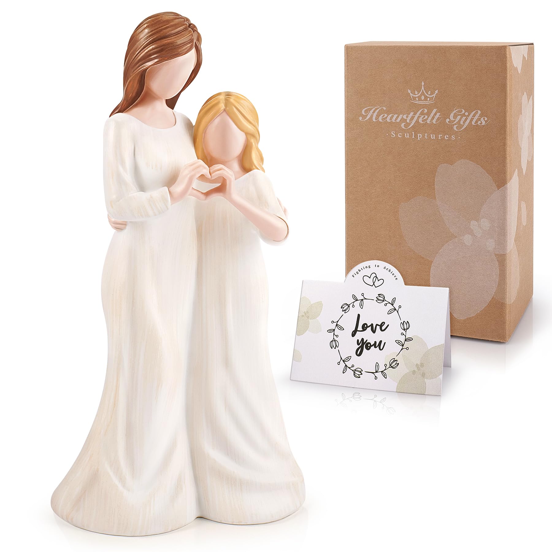 Figurine « Close to Me » mère et fille : l'étreinte d'un amour éternel