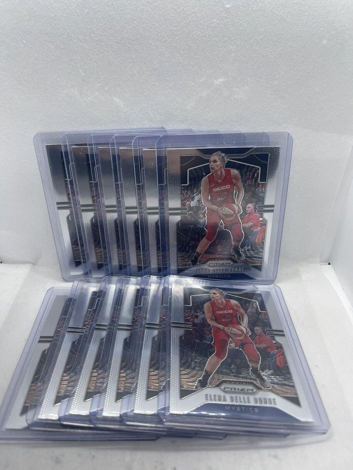 Elena Delle Donne 2020 Prizm #6 WNBA Basketball 12 Card Base Mystics - Sports Memorabilia