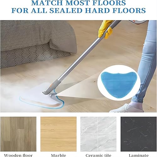 Miniatura 4 de Almohadillas de repuesto reutilizables para trapeador de vapor Hoover WH01100 WH20200 Almohadillas de limpieza de microfibra para Vax S2 S2C S3 S3S