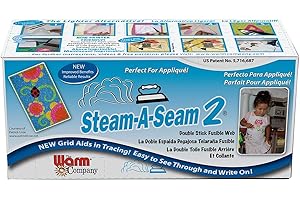 Steam-A-Seam 2: The Double-Sided Webbing Essential for Seamless Appliqué Crafts