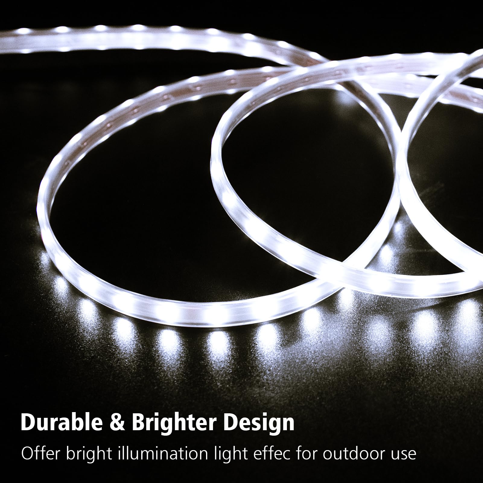 echosari Solar LED Strip Lights Outdoor - Image 2
