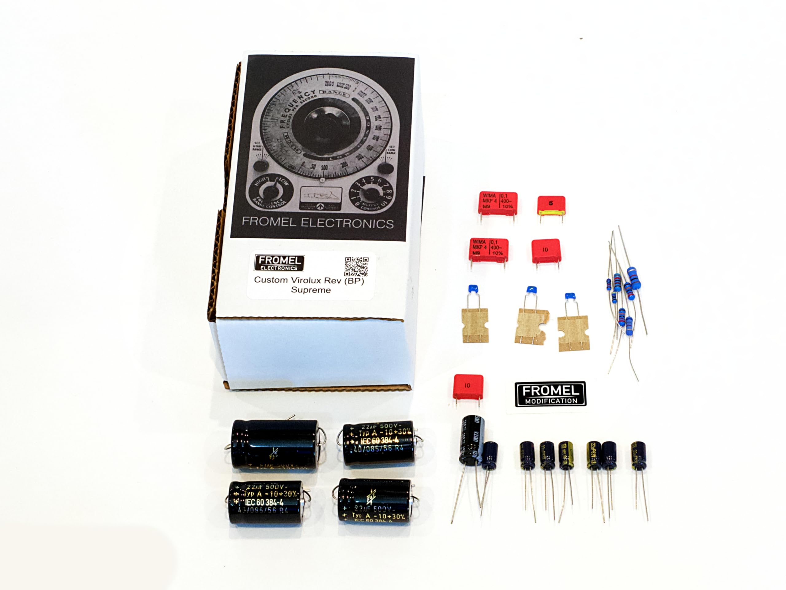 Fromel Supreme Mod Kit for Fender Custom Vibrolux Reverb - Black Panel