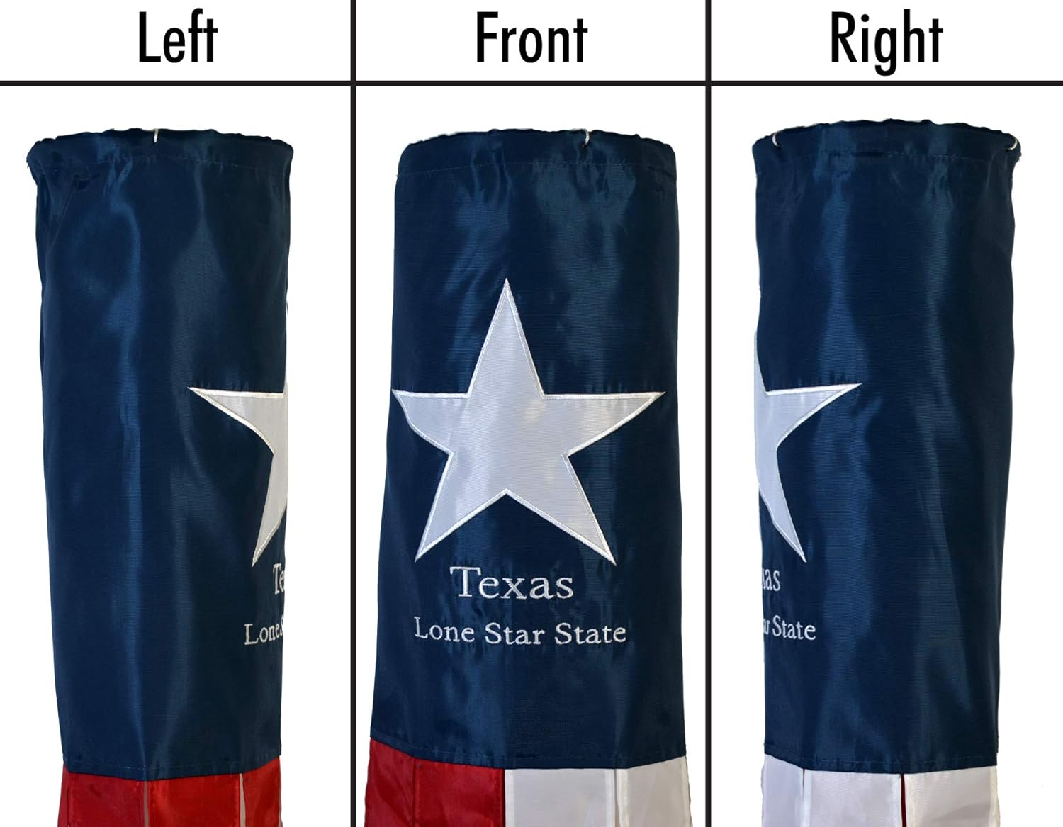 In the Breeze Texas Flag Windsock, 40-Inch