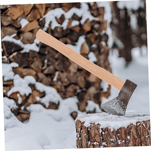 Miniatura 2 de Mango de madera de repuesto, mango de madera genuina para hacha, accesorio para hacha de madera, accesorios de mango de madera, mango de mango para