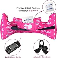 Vista 6 de Almohada de mastectomía Almohada poscirugía, regalos de cáncer de mama para mujeres después de la cirugía almohada para reducción de senos