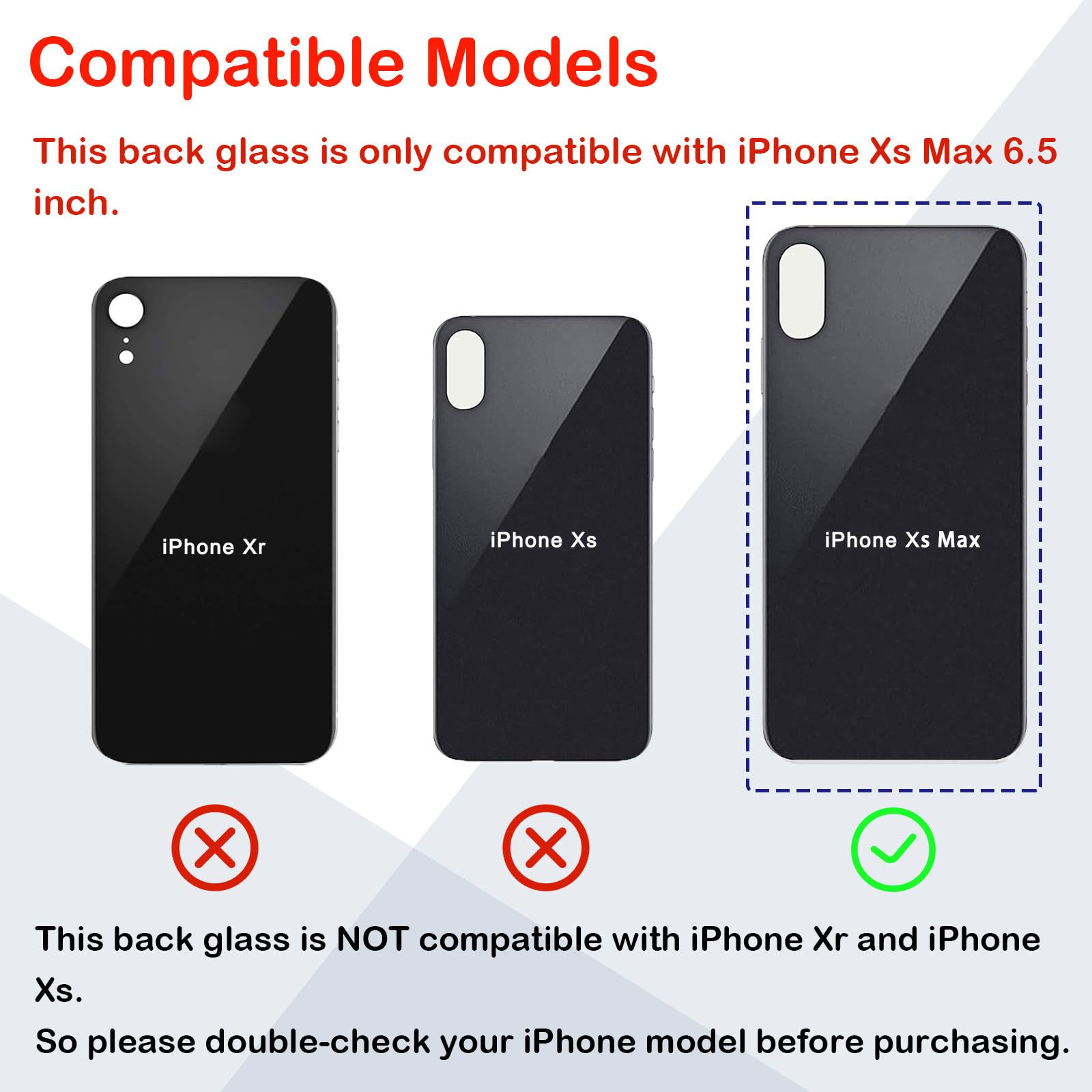 iPhone - kougumania Amazon.com: Phoupair OEM Rear Back Glass Replacement for