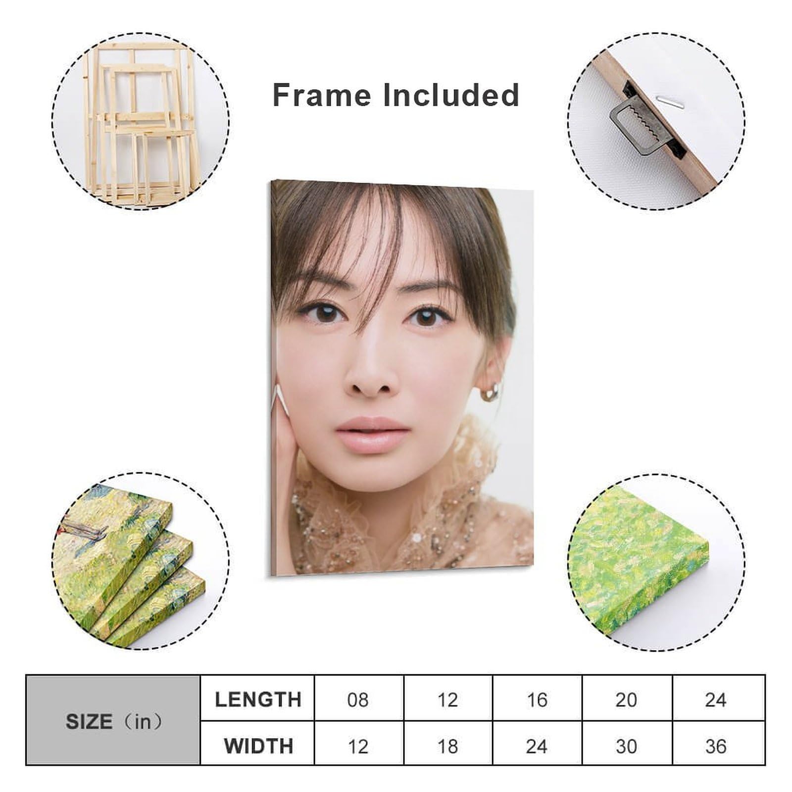 Amazon.co.jp: 北川景子 写真集 ポスター (9) 壁アートホーム バス