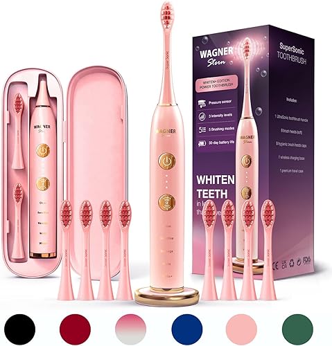 Miniatura 7 de Wagner & Stern WHITEN+ Edition. Cepillo de dientes eléctrico inteligente con sensor de presión. 5 modos de cepillado y 3 niveles de intensidad, 8