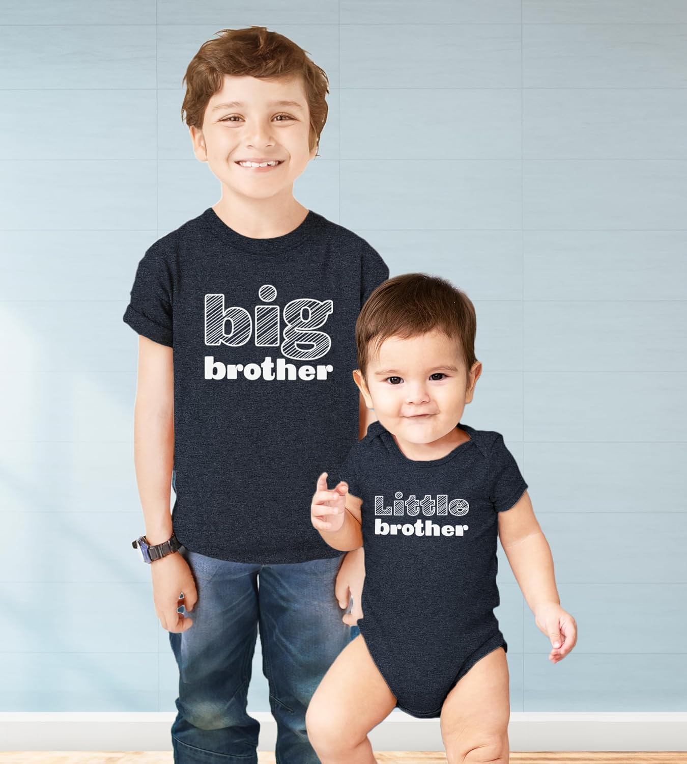 Unordinary Toddler Big Brother Little Brother Outfits Matching Shirts Sibling Gifts boys newborn baby set - Image 4