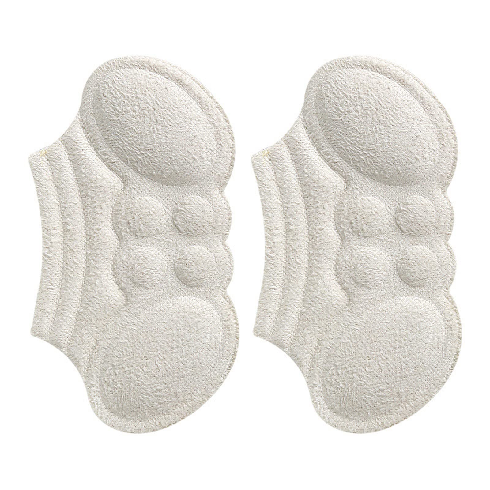 Premium Heel Pads For Shoes Big Self Adhesive Heel Inserts For Women&Men Heel Grips To Improve Shoe Fit And Comfort Heel Protectors To Pain Blisters (1 Pairs) Baby Feet Foot Peel (D-3, One Size)