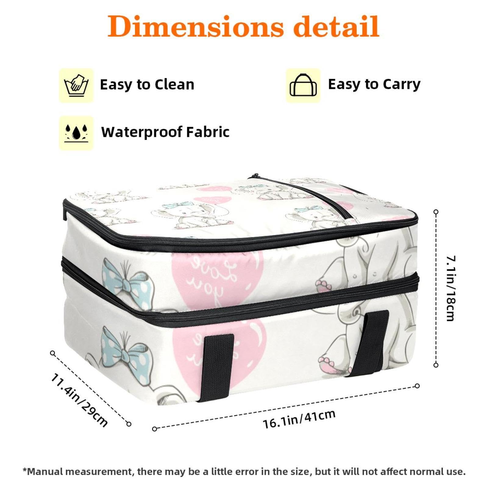 Grand sac à déjeuner isotherme pour homme et femme, double couche, étanche, étanche, réutilisable, sac fourre-tout pour le travail, l'école, le pique-nique, la plage, le camping, les voyages, motif
