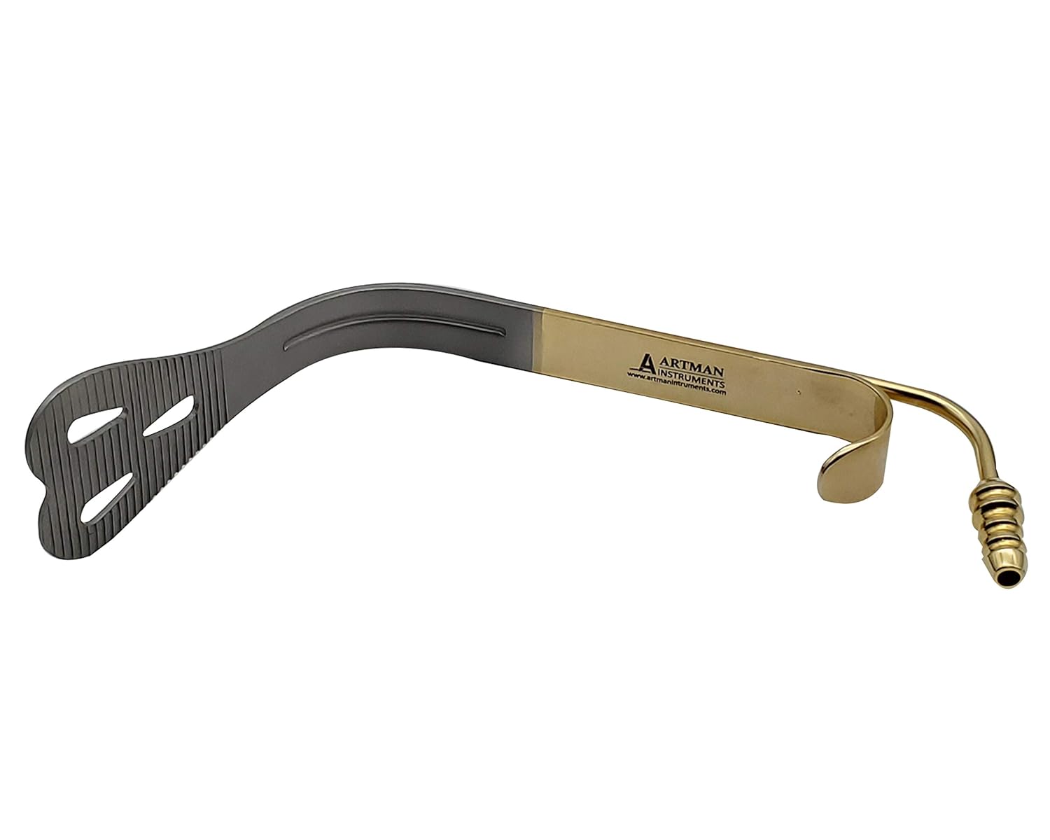 Weider Cheek Retractor with Suction Medium Size Surgical Dental