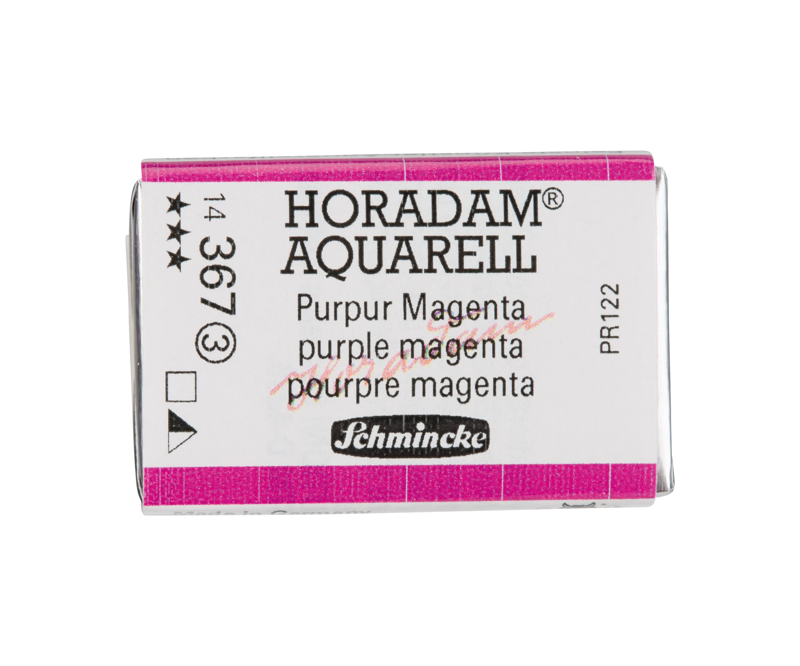 Schmincke - HORADAM® AQUARELL - finest artists' watercolours, 487 Cobalt blue light, 14 487 044, 1/2 pan — view 257