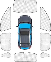 Vista 34 de KMF - Parasol de repuesto para parabrisas, cubierta para ventana lateral y trasera, cubierta protectora para visor, para campamento, bebé, bloqueo