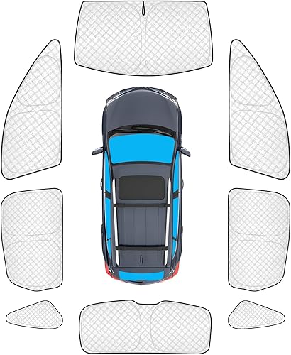 Miniatura 90 de KMF - Parasol de repuesto para parabrisas, cubierta para ventana lateral y trasera, cubierta protectora para visor, para campamento, bebé, bloqueo