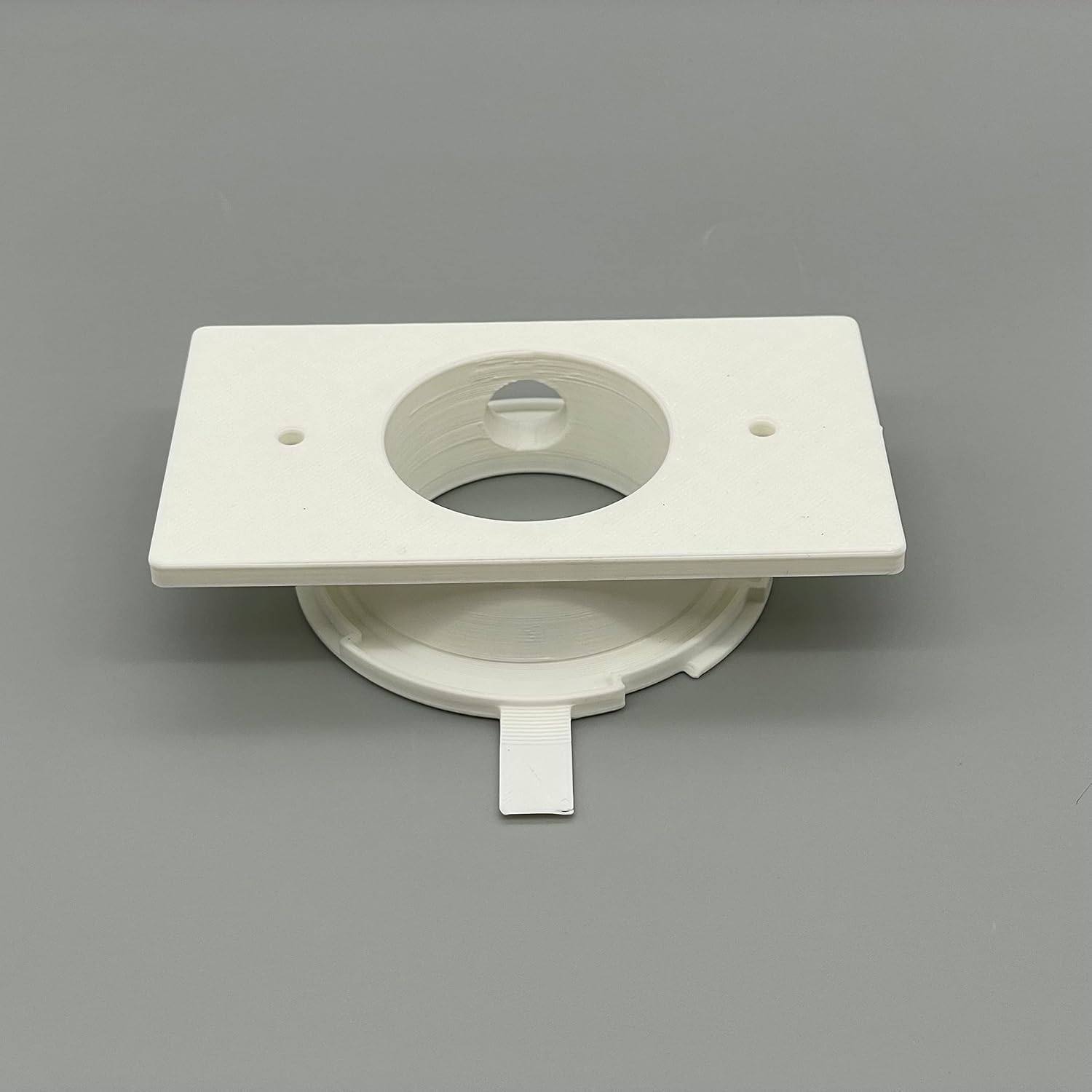 Single Gang Junction Box Mounting Bracket for Unifi U6-Lite, UAP-AC-Lite, UAP-AC-LR, UAP-NanoHD