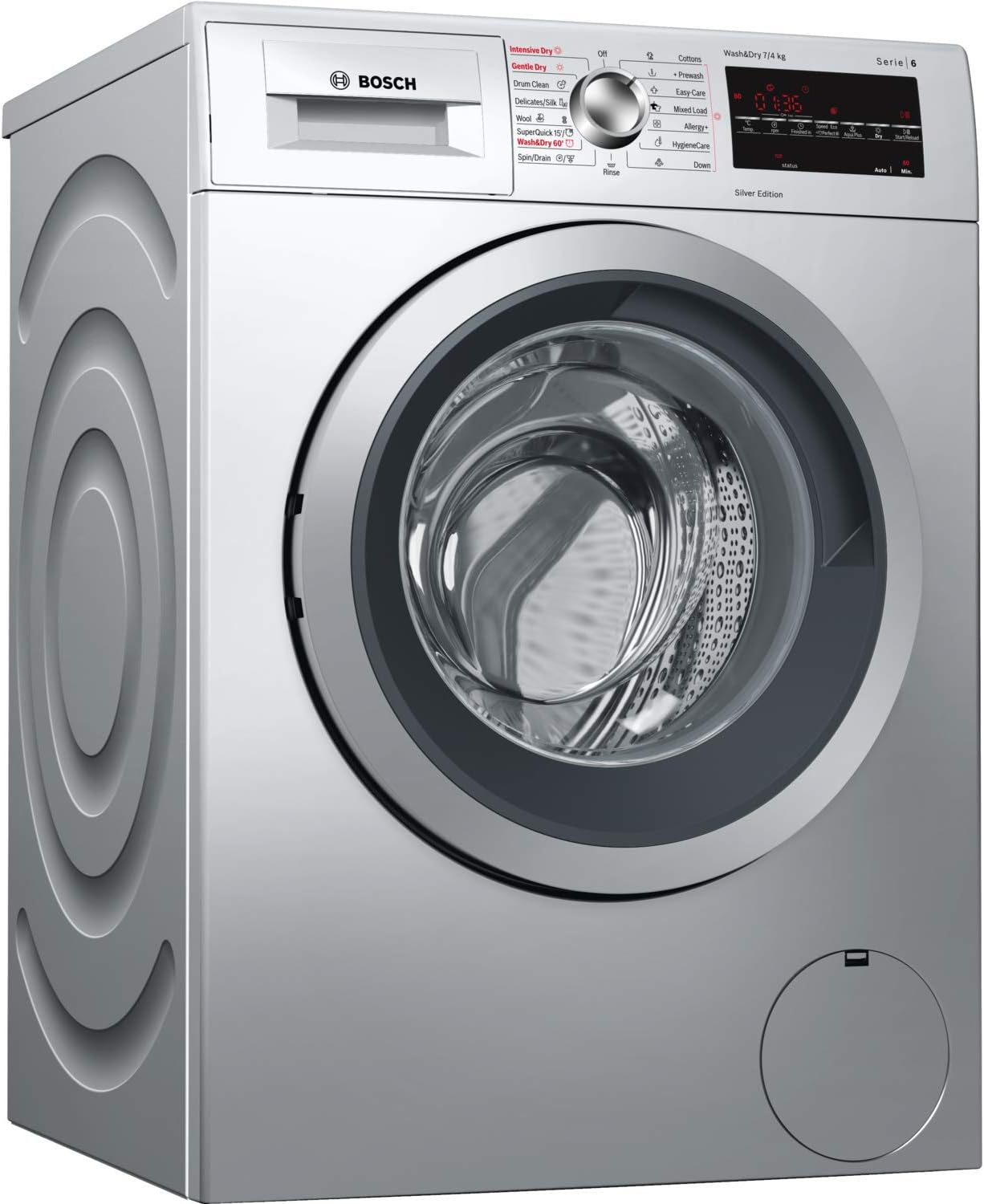 WVG3047SGB 7kg Wash & 4kg Dry Load Washer Dryer [Energy Class A]
