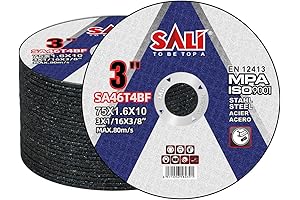 SALI 3-Inch Cut Off Wheels for Angle Grinders and Die Grinders