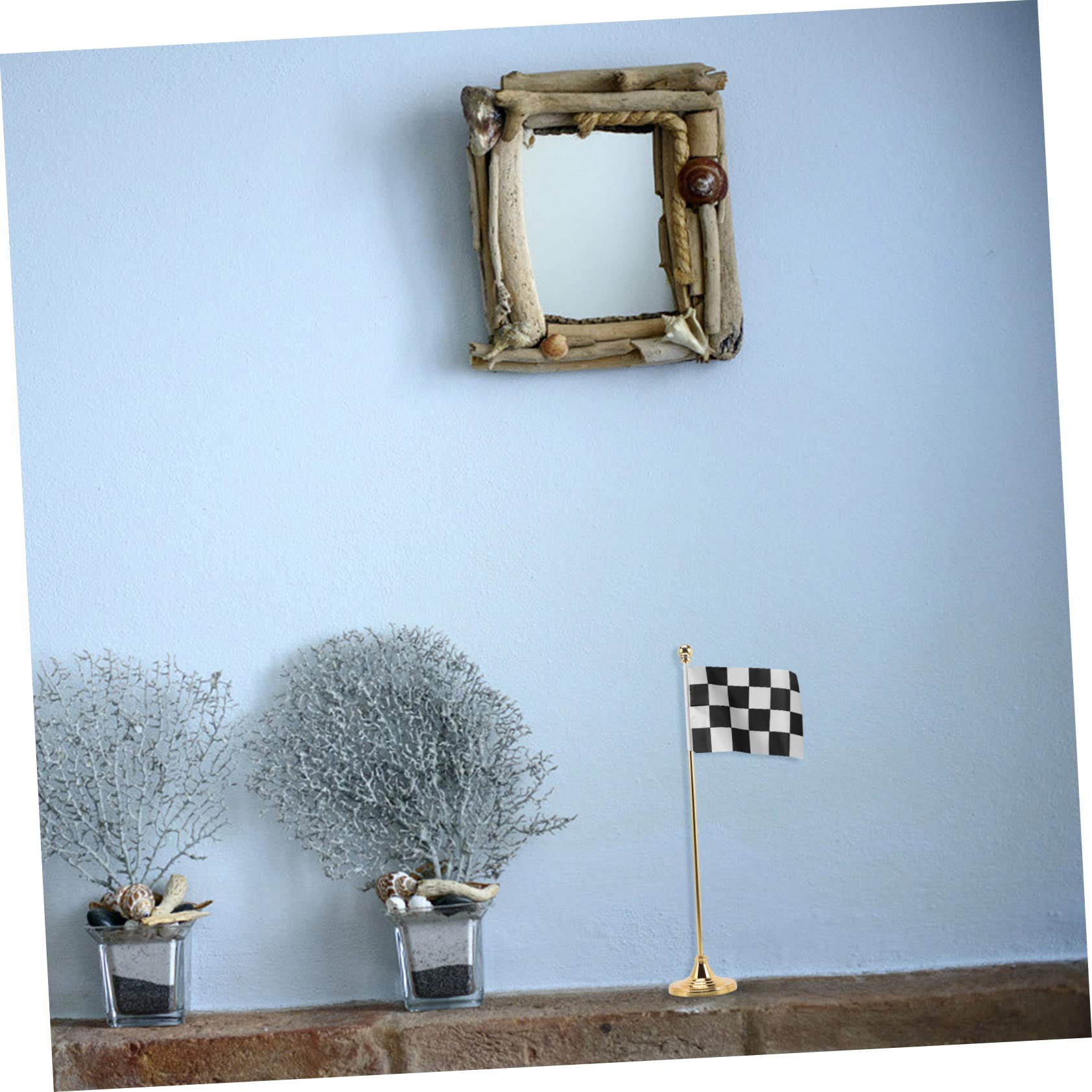 Gatuida 2 Pièces Support De Drapeaux De Lot Base Ronde Stable