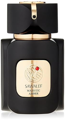 Majestic Amber - Sawalef by Swiss Arabian - Fragancia de elixir de perfume a base de ámbar dulce, elegante y a base de ámbar, notas florales y Majestic Amber - Sawalef by Swiss Arabian - Fragancia de elixir de perfume a base de ámbar dulce, elegante y a base de ámbar, notas florales y