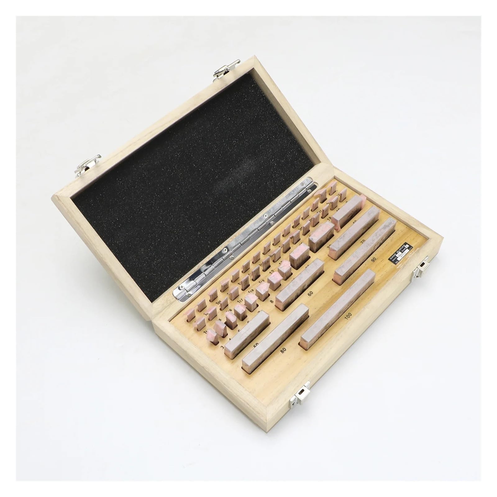 47 Teile/satz HSS Block Gauge Set 1/0 Grade Inspektion Messschieber Und Mikrometer Gage Blöcke Mess Instrumente Verschleißfest(1 grade)