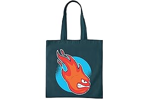 Motocross Gear Fireball Gift for Men, Black Canvas Bag