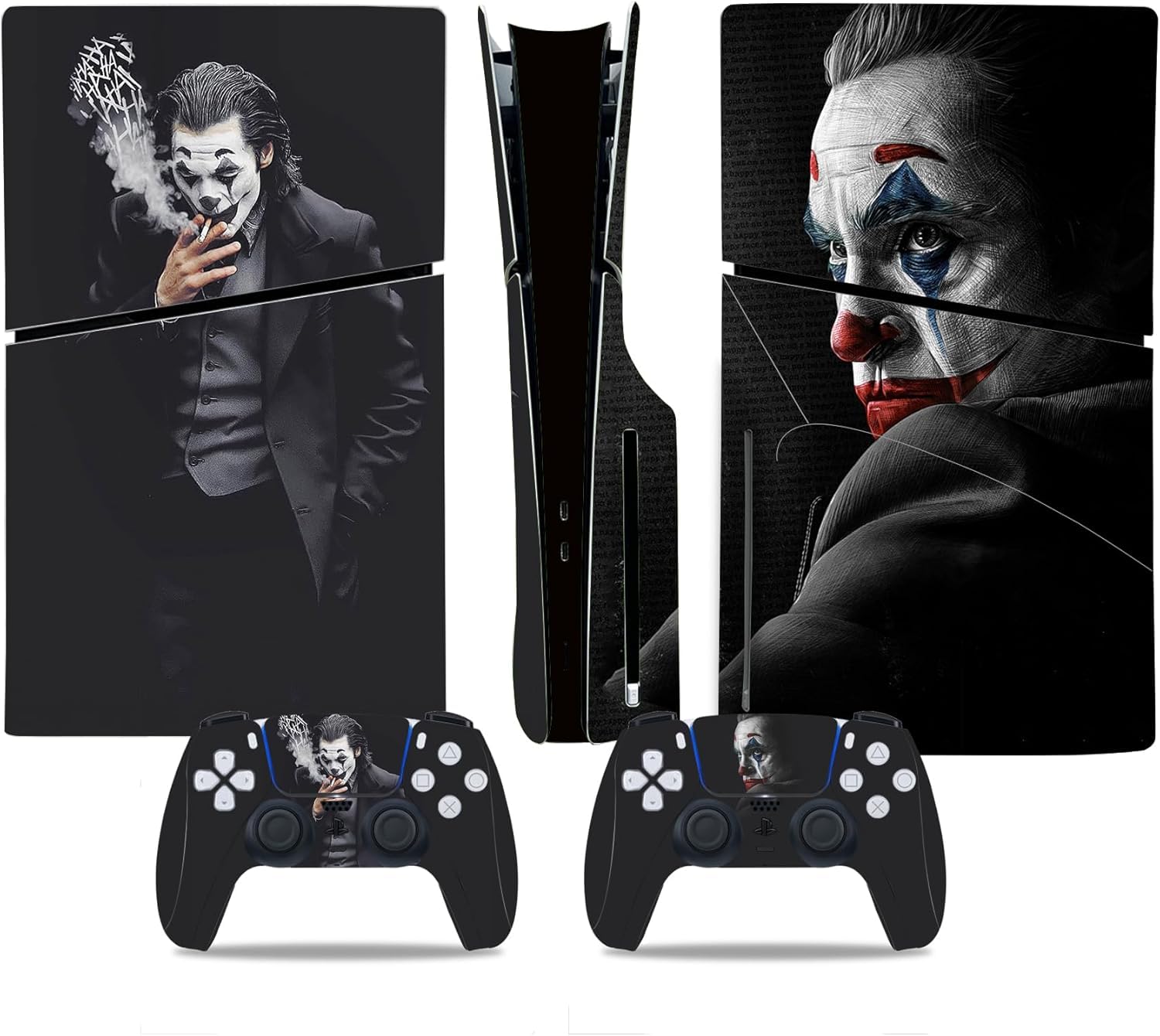 Kit de vinilos Extra Resistentes MaD Vision® para PlayStation 5 (PS5) Digital| Set de vinilos Mate para Consola + 2 mandos - para Anime|Rubber|Zoro|Nami Diseño — view 42