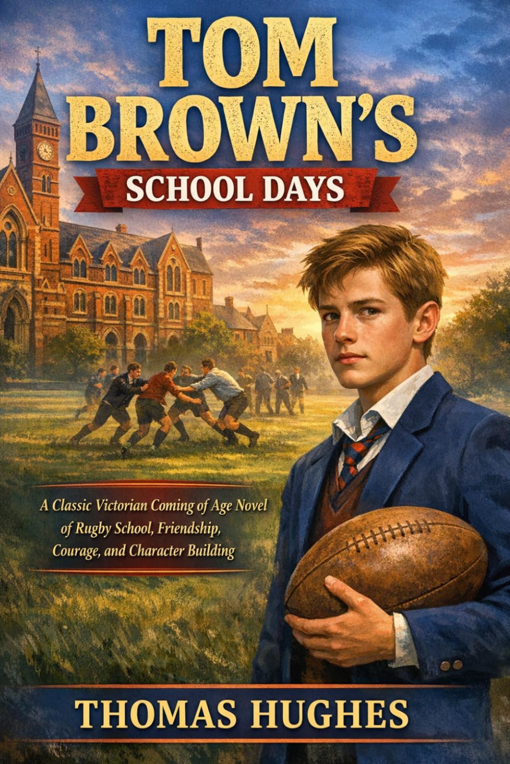 Tom Brown's School Days: A Victorian Coming of Age Classic of Courage, Friendship, and English School Life