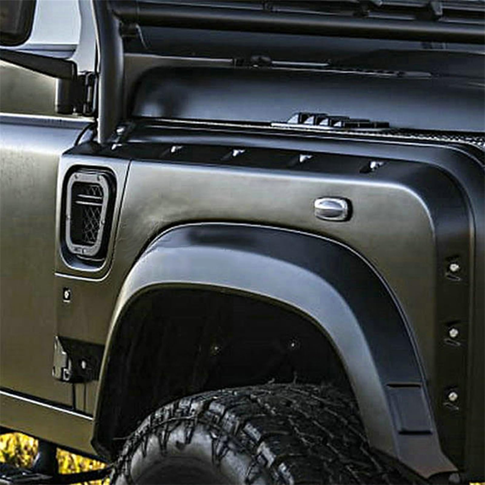 Parafanghi per auto Per Land per Rover Defender 04-2019 Anteriore per cofano motore Copertura di ventilazione Presa d'aria per Vent Trim ST Accessori per auto